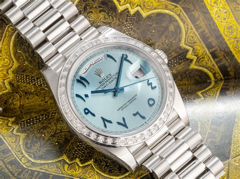 rolex arabic disl|rolex watch with arabic numbers.